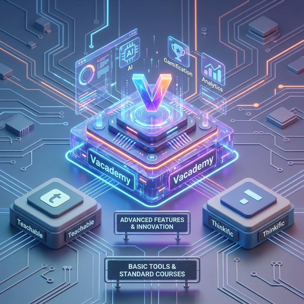 Vacademy vs Teachable vs Thinkific: Best Platform for Course Creators 2025